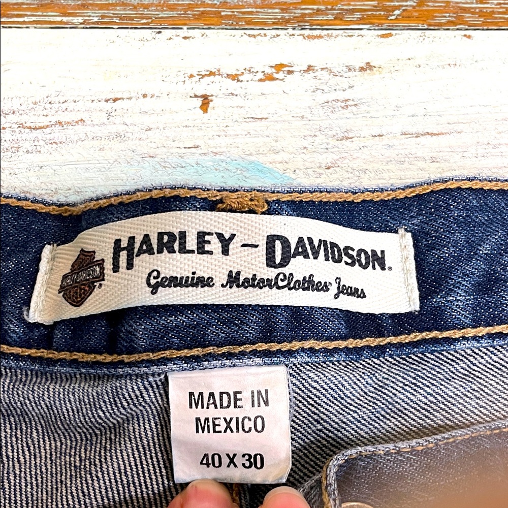 Harley-Davidson Traditional Motorcycle Denim Jeans SZ 40x30